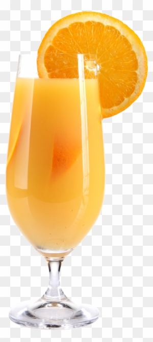 Glass Png Image - Orange Juice In A Wine Glass