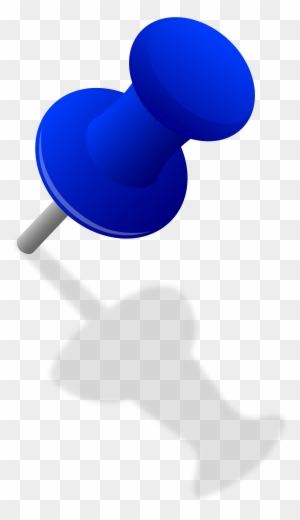 Pushed Pin Clip Art At - Push Pin Clipart - Free Transparent PNG