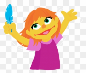 We Know These Familiar Names From Sesame Street Like - Julia From Sesame Street