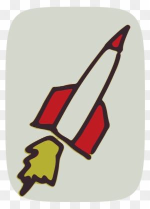 Clipart - Red Rocket - Rocket Launch
