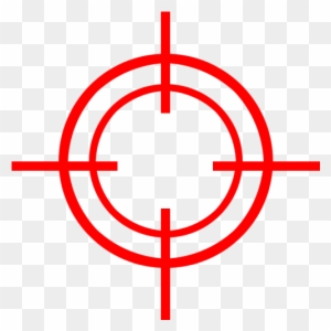 Crosshairs Clipart - Crosshair Sticker Png - Free Transparent PNG
