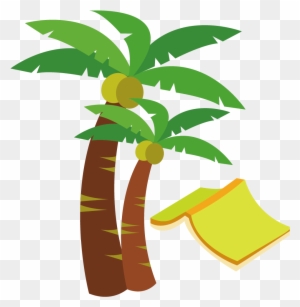 Coconut Tree Vector Material And Books 1240*1170 Transprent - Coconut Tree Art Png