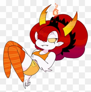 Cartoon Mammal Fictional Character Vertebrate Orange - Star Vs The Forces Of Evil Hekapoo Art