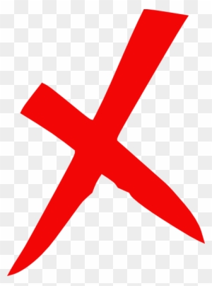 Red Wrong Cross Clip Art At - Red Cross Icon Png