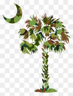 Palmetto Tree Decal - South Carolina