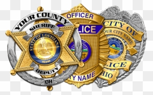 Police Badge Clipart Free Clipart - Police And Sheriff Badges