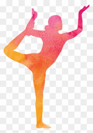12 Minutes A Day Can Improve Your Bone Density - Yoga Pose Silhouette Png