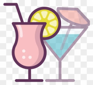 Alcohol, Alcoholic, Bar, Cafe, Cocktail, Mixed, Drink - Party Drinks Clipart  Png - Free Transparent PNG Clipart Images Download