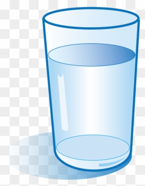Cartoon Glass Of Water - Old Fashioned Glass