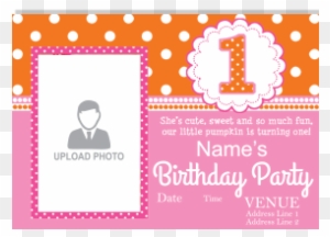 Mixed Color Birthday Invitation Card - Birthday Invitation Card