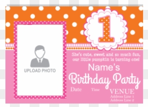 Mixed Color Birthday Invitation Card - Birthday Invitation Card