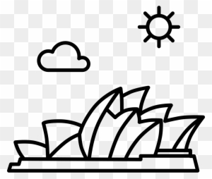 Sydney Opera House Drawing by Keith Browning | Saatchi Art