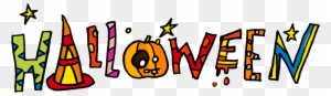 The Word Halloween Clip Art - Halloween Word Clip Art