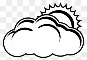 In Back And White - Sun Clouds Black And White - Free Transparent PNG Clipart Images Download In Back And White - Sun Clouds Black And White - Free Transparent PNG Clipart Images Download