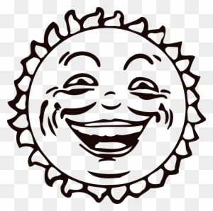 Sun Face Clip Art - Portable Network Graphics