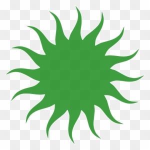 How To Set Use Green Sun Svg Vector - Greek God Apollo Symbol Sun