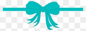 Turquoise Bow Clip Art - Turquoise Bow Clip Art