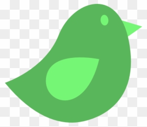 Green Bird Clip Art At Clker Com Vector Online Royalty - Green Bird Icon