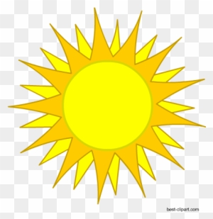 Hot Sun Free Clip Art Image - Thank You Sun Animation