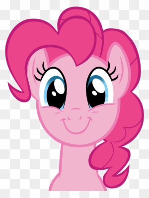 Pie Clipart Pink - My Little Pony Pinkie Pie Face