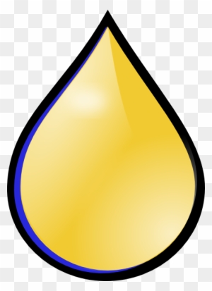 Water Drop Yellow Icon Png