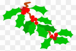 Images Of Holly Leaves - Holly Clipart No Background