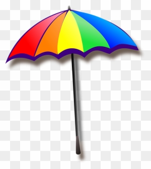 Free Vector Graphic - Rainbow Umbrella Clip Art