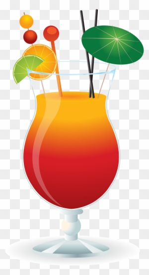 Clipart - Drawings Of Cocktail Glasses