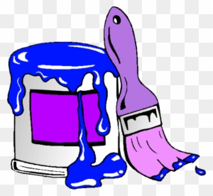 Purple Paint Clipart - Paint Can Clip Art