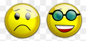 Sad Happy Face Clip Art - Happy Sad Clipart