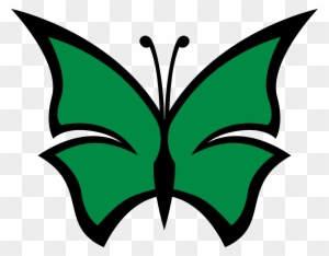 Butterfly 23 Color Colour Spring Green 4 Peace Xochi - Colort Butterfly Clip Art
