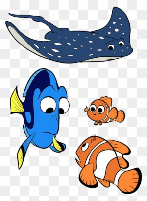 Ray Clipart Group - Finding Dory Mr Ray Coloring