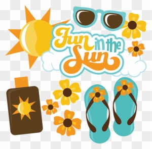 Fun In The Sun Svg Scrapbook Files Summer Svg Files - Fun In The Sun