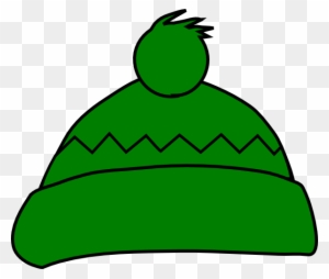 Winter Hat Clipart - Green Winter Hat Clipart