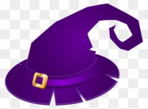 Purple Witch Hat Transparent Png Clip Art Imageu200b - Purple Witch Hat Png