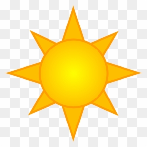 Bright Clipart Transparent Background - Clipart Sun And Clouds