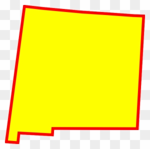 New Mexico State Outline Vector