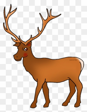 Elk Free United States Clip Art By Phillip Martin Utah - State Animal For Utah