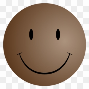 Smiley Face Symbols - Brown Smiley Face Emoji