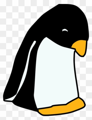 Penguin Clipart - Sad Penguin Clipart