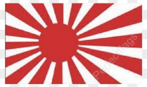 Japan Rising Sun Navy Hand Flag - Rising Sun Japan Png