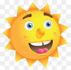 Happy Sun Character - Happy Sun Png