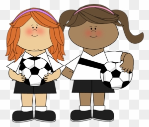 Free Picture Of A Hockey Puck, Download Free Clip Art, - Girls Playing Soccer Clip Art