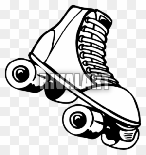 Roller Hockey Skate Clipart - Roller Skates