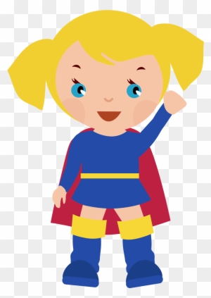 Supergirl Clipart - Superhero Girl Clip Art