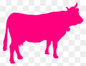 Pink Cattle Silhouette Clip Art - Cafepress Save A Cow Eat A Vegan Iphone 6/6s Slim Case