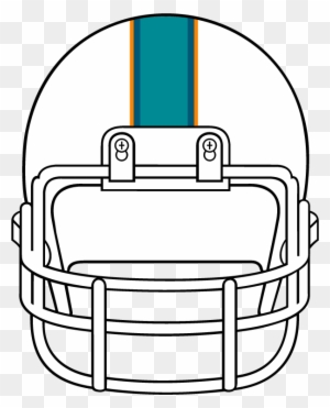 football helmet drawing front view