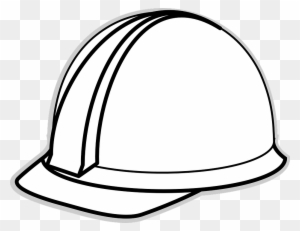 Helmet Clipart Construction Worker - Hats Of Community Helpers