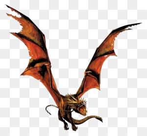 Hungarian Horntail Dragon In Flight - Dragon Harry Potter Png