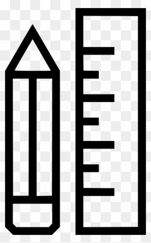 Tools Editor Pencil Ruler Draw Measurement School Math - Drawing - Free ...